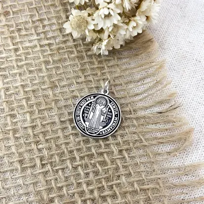 PINGENTE MEDALHA SÃO BENTO SANTO